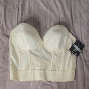 Dominique Ivory Bustier Bra